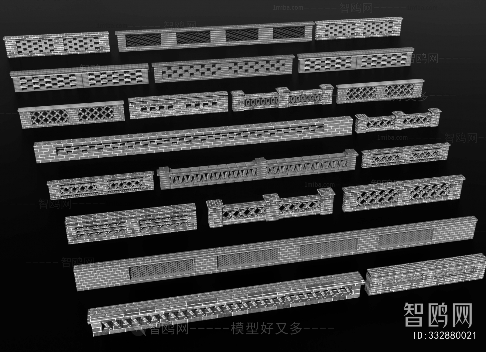 New Chinese Style Landscape Wall