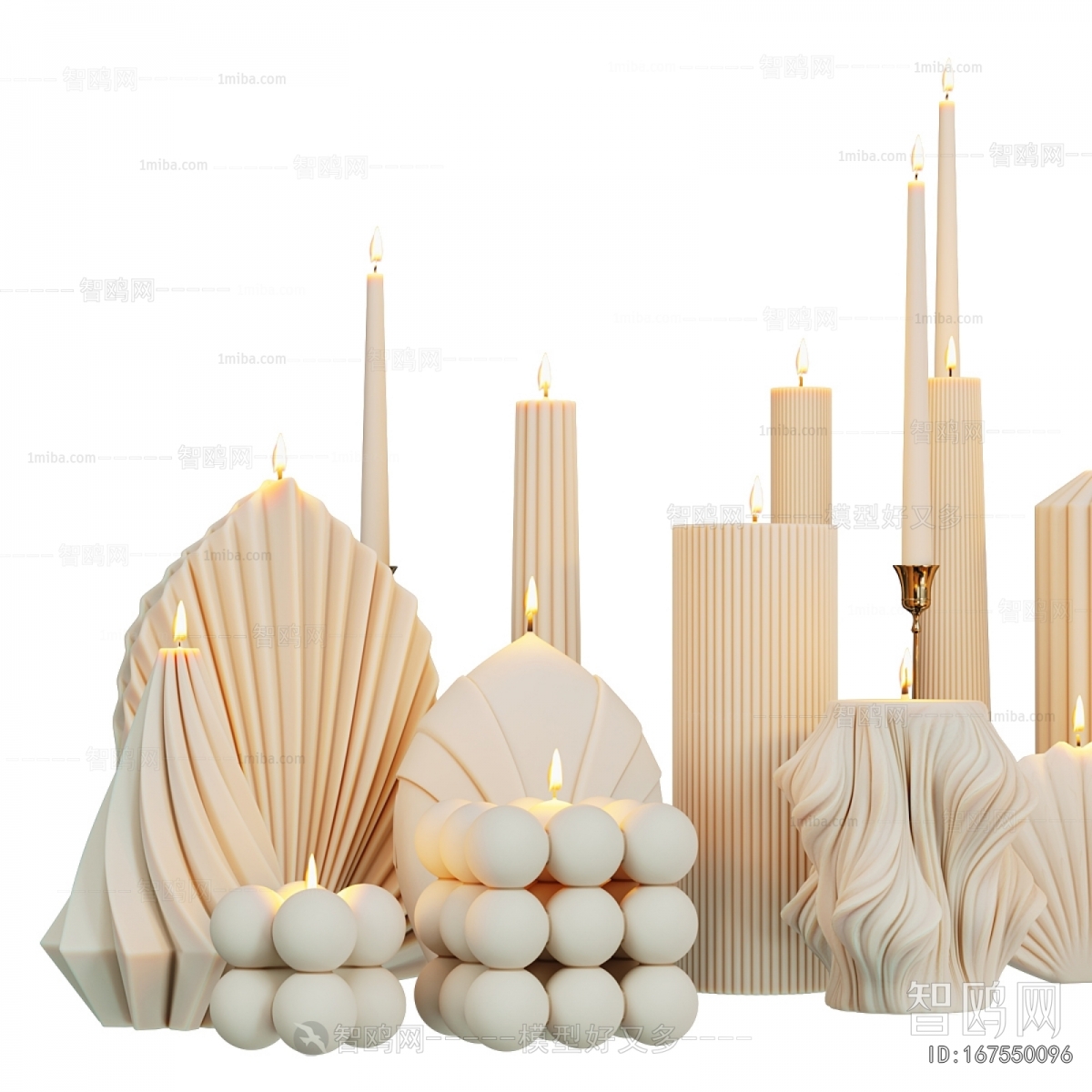 Modern Candles/Candlesticks