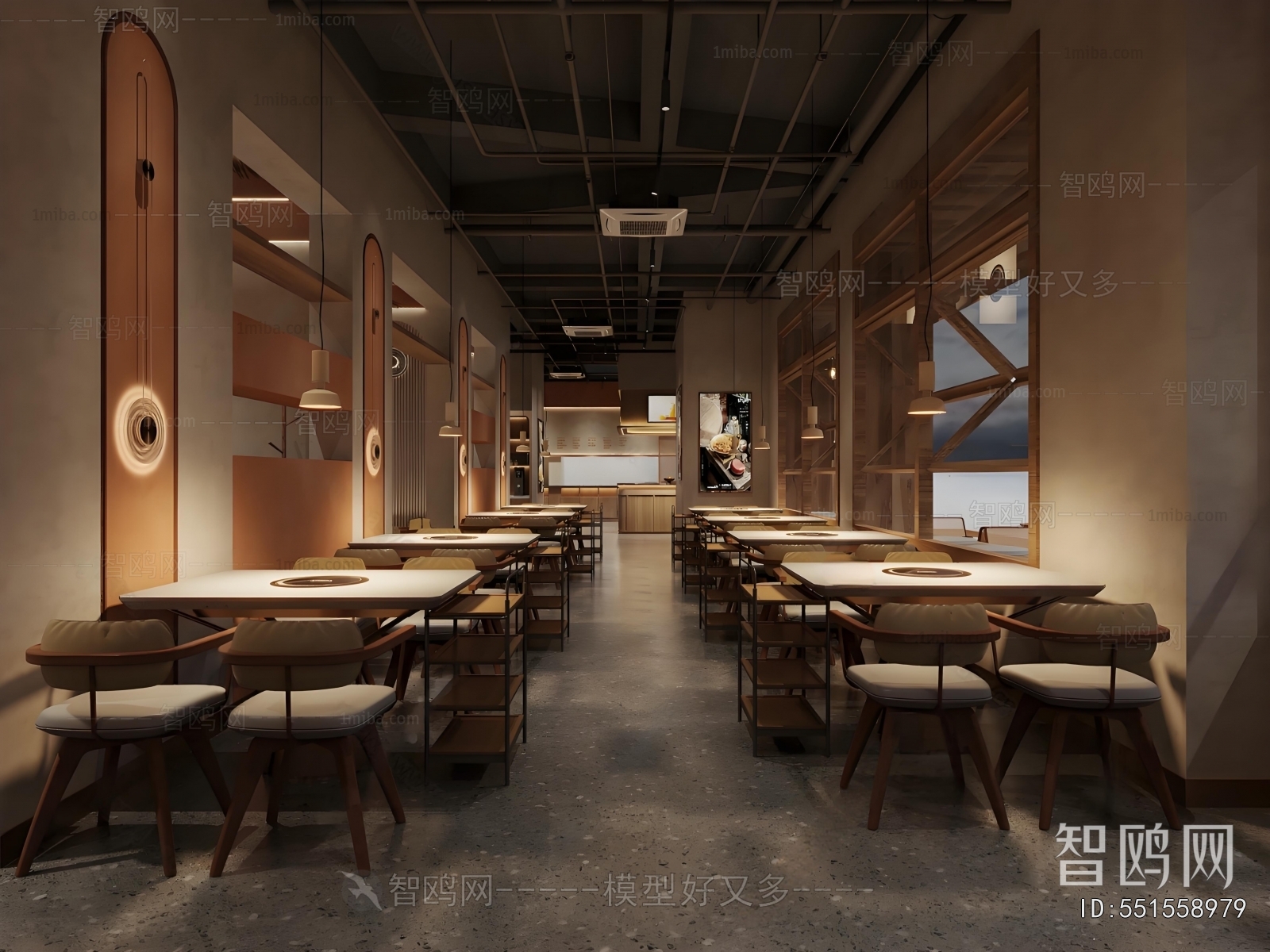 Modern Hot Pot Restaurant