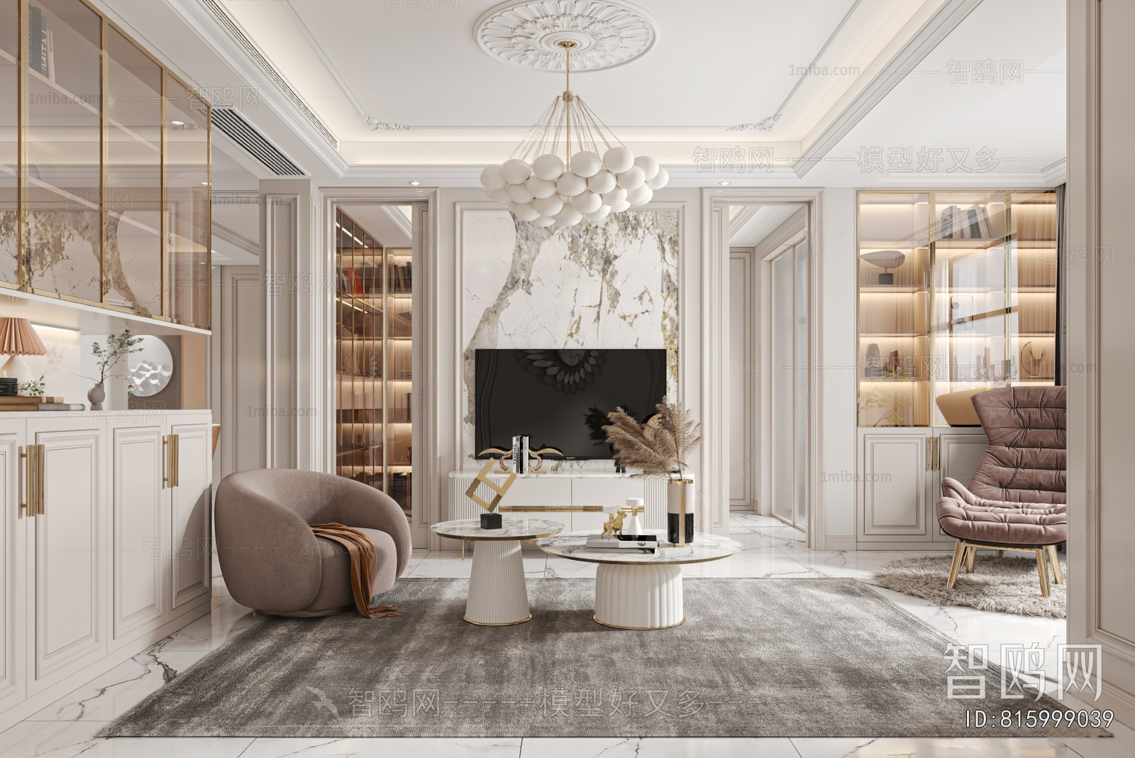 French Style A Living Room