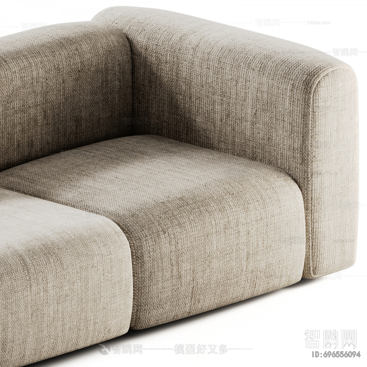 Modern Three-seat Sofa