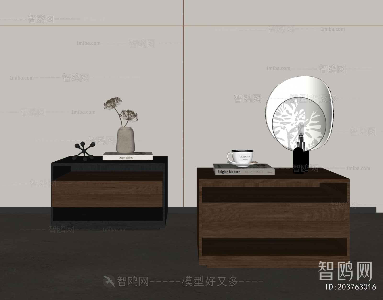 Modern Bedside Cupboard