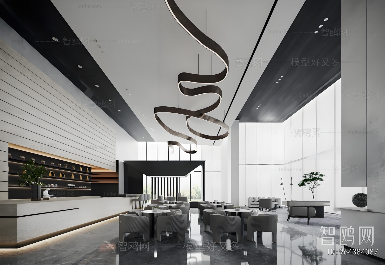 Modern Real Estate Sales Office