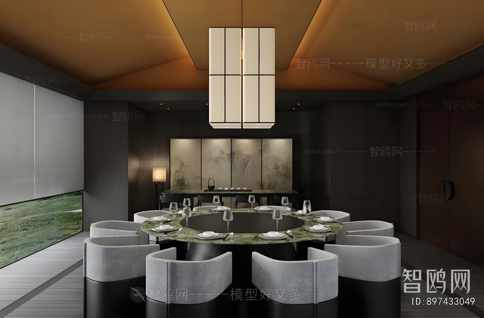 New Chinese Style Restaurant Box