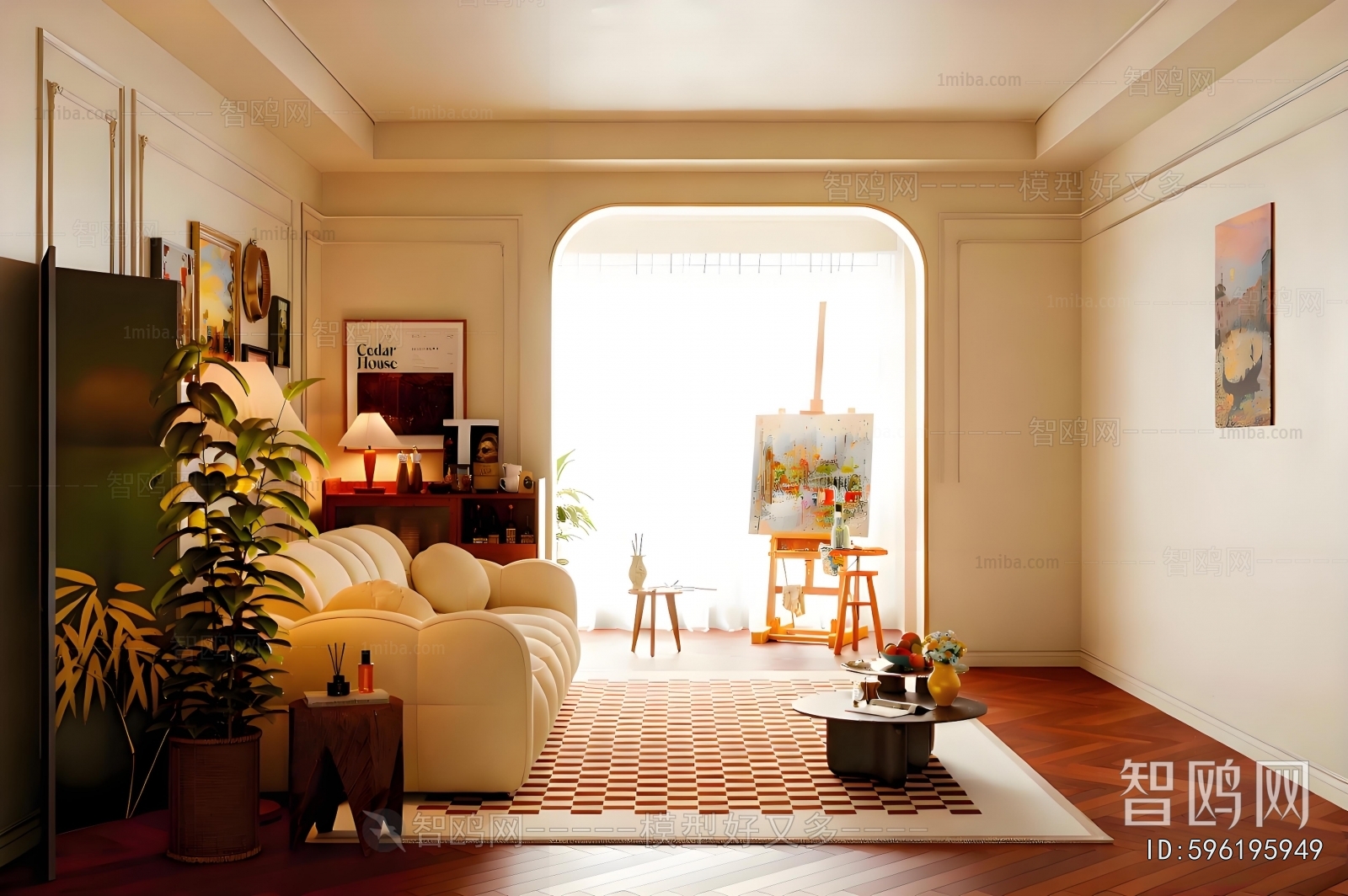 French Style A Living Room