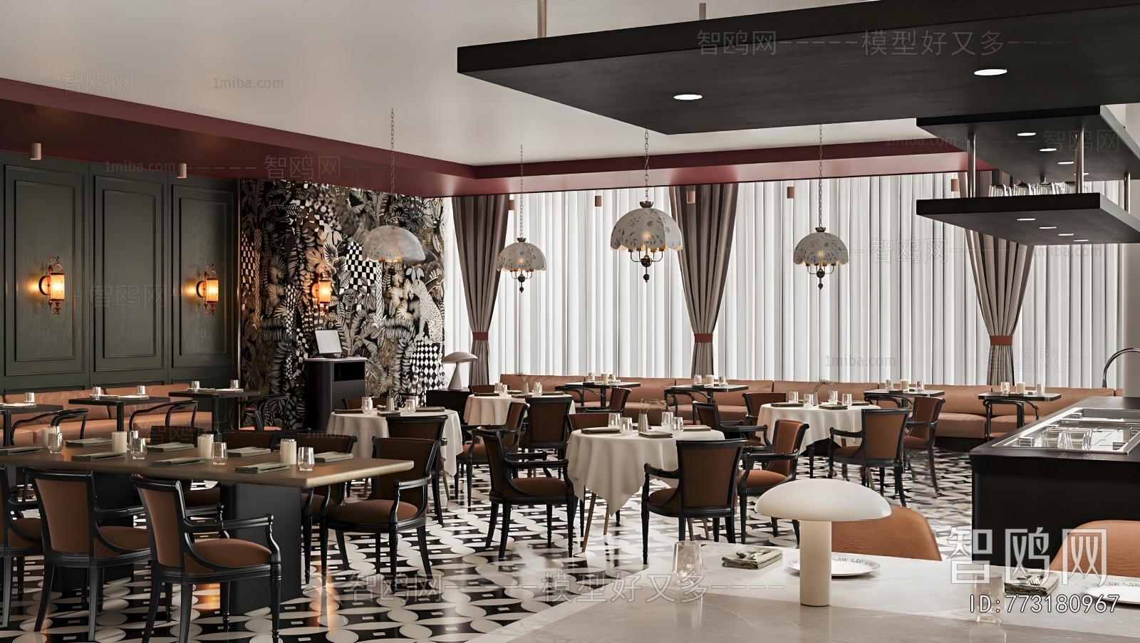 Retro Style Restaurant