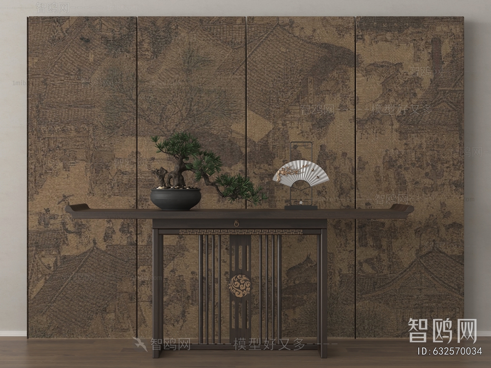 New Chinese Style Console