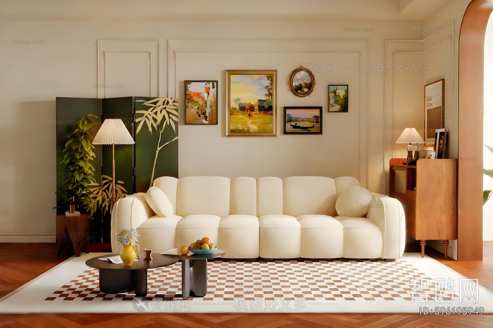 French Style A Living Room