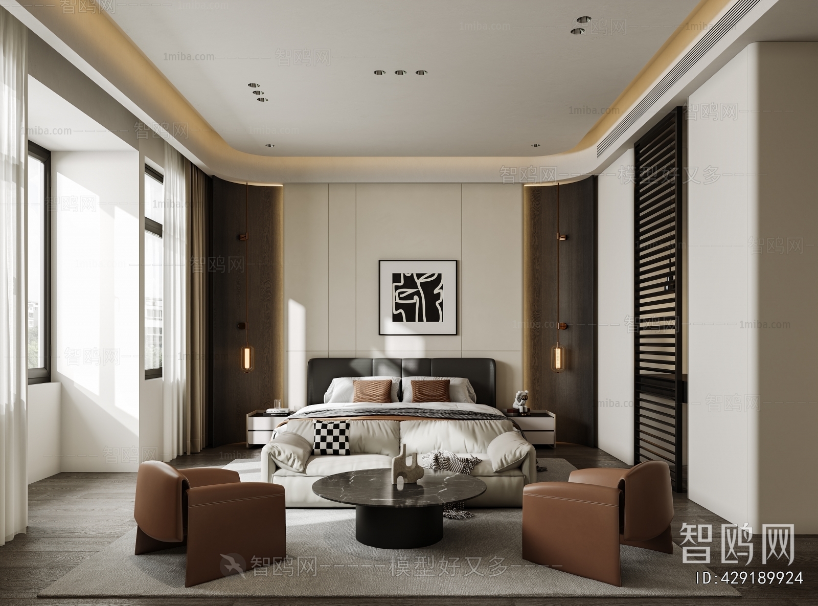 Modern Clothes Storage Area