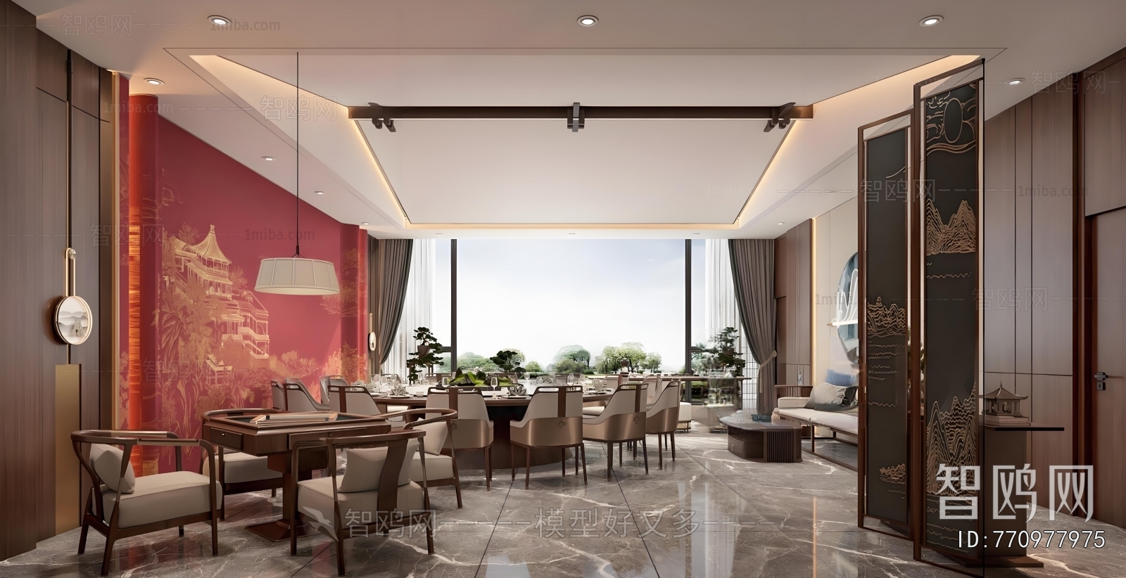 New Chinese Style Restaurant Box