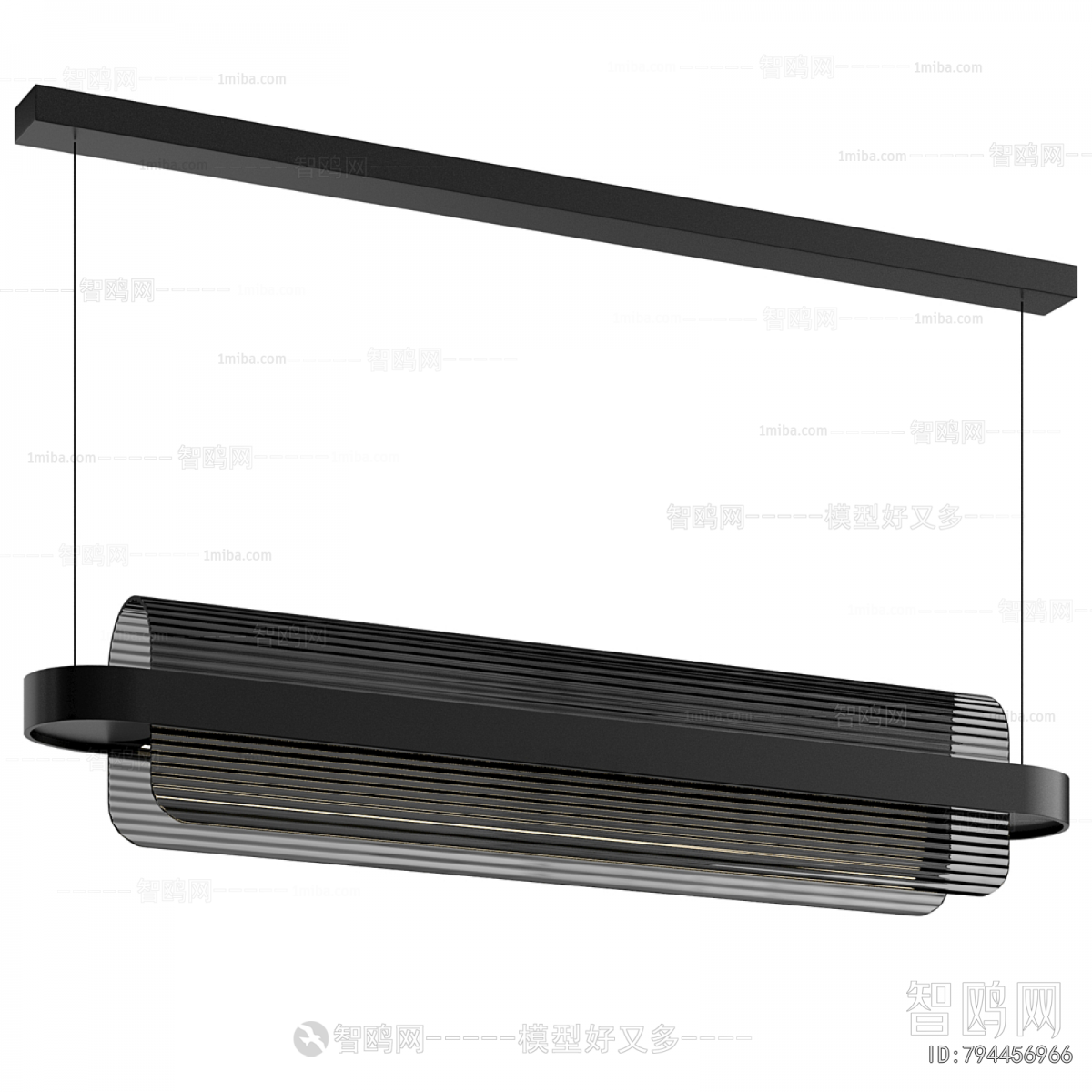 Modern Long Chandelier