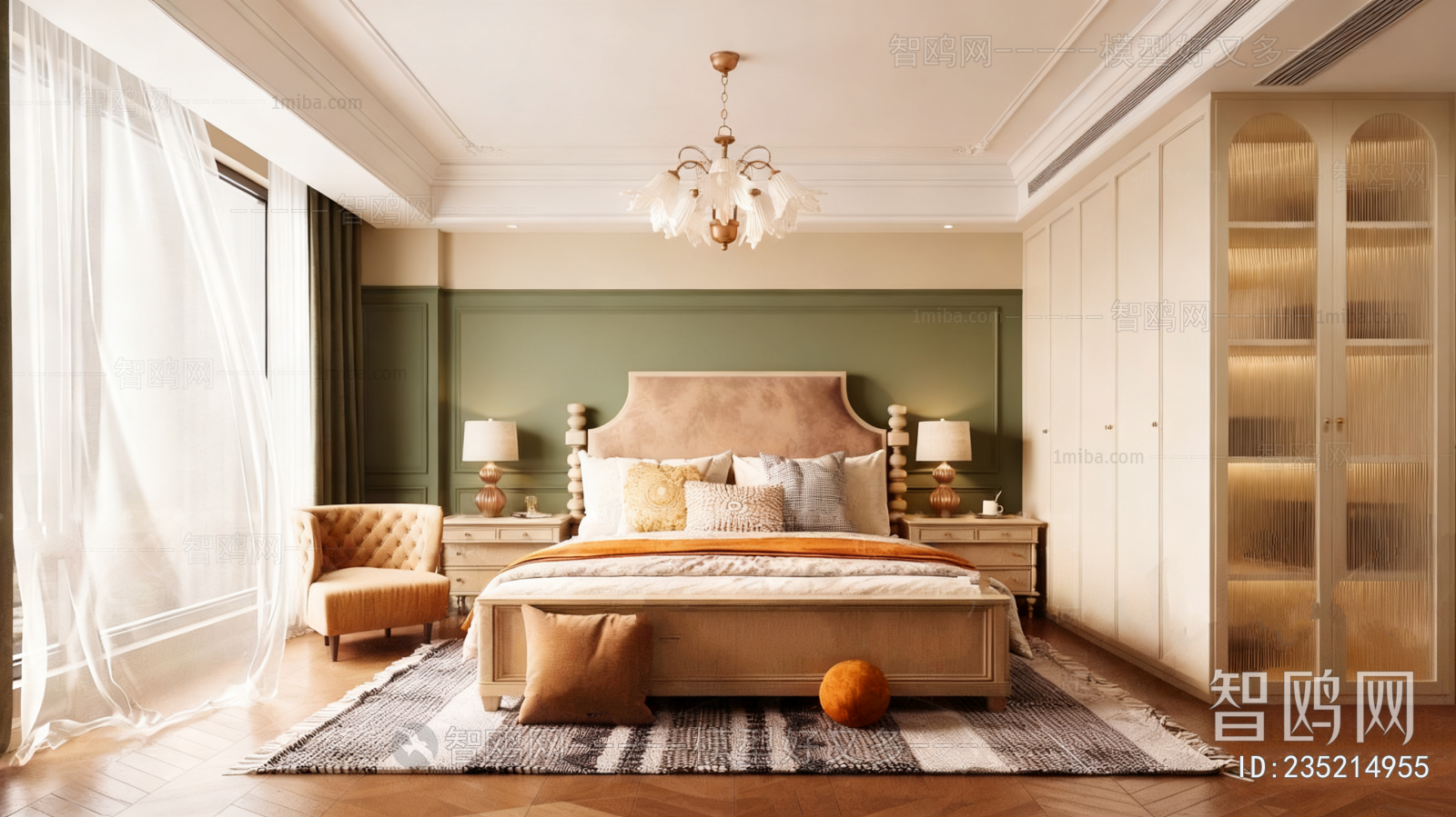 American Style Bedroom