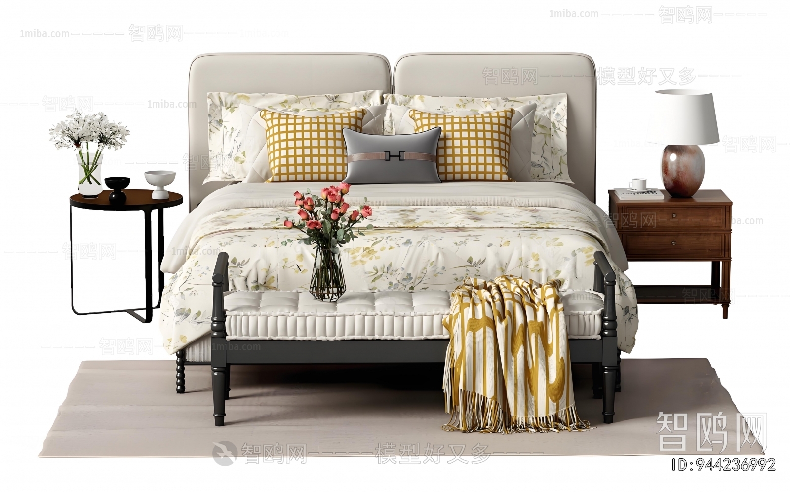 American Style Double Bed
