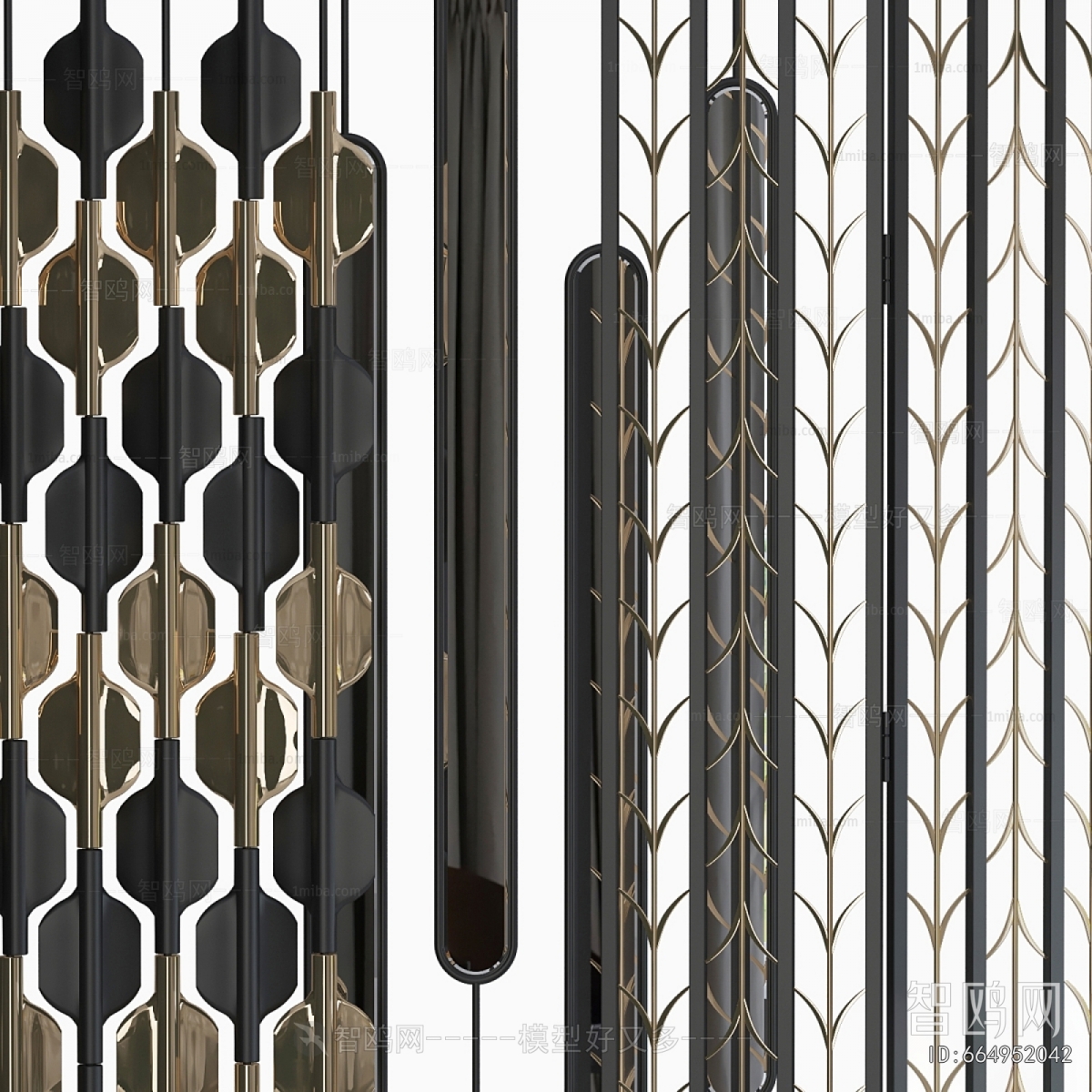 Modern Metal Screen Partition