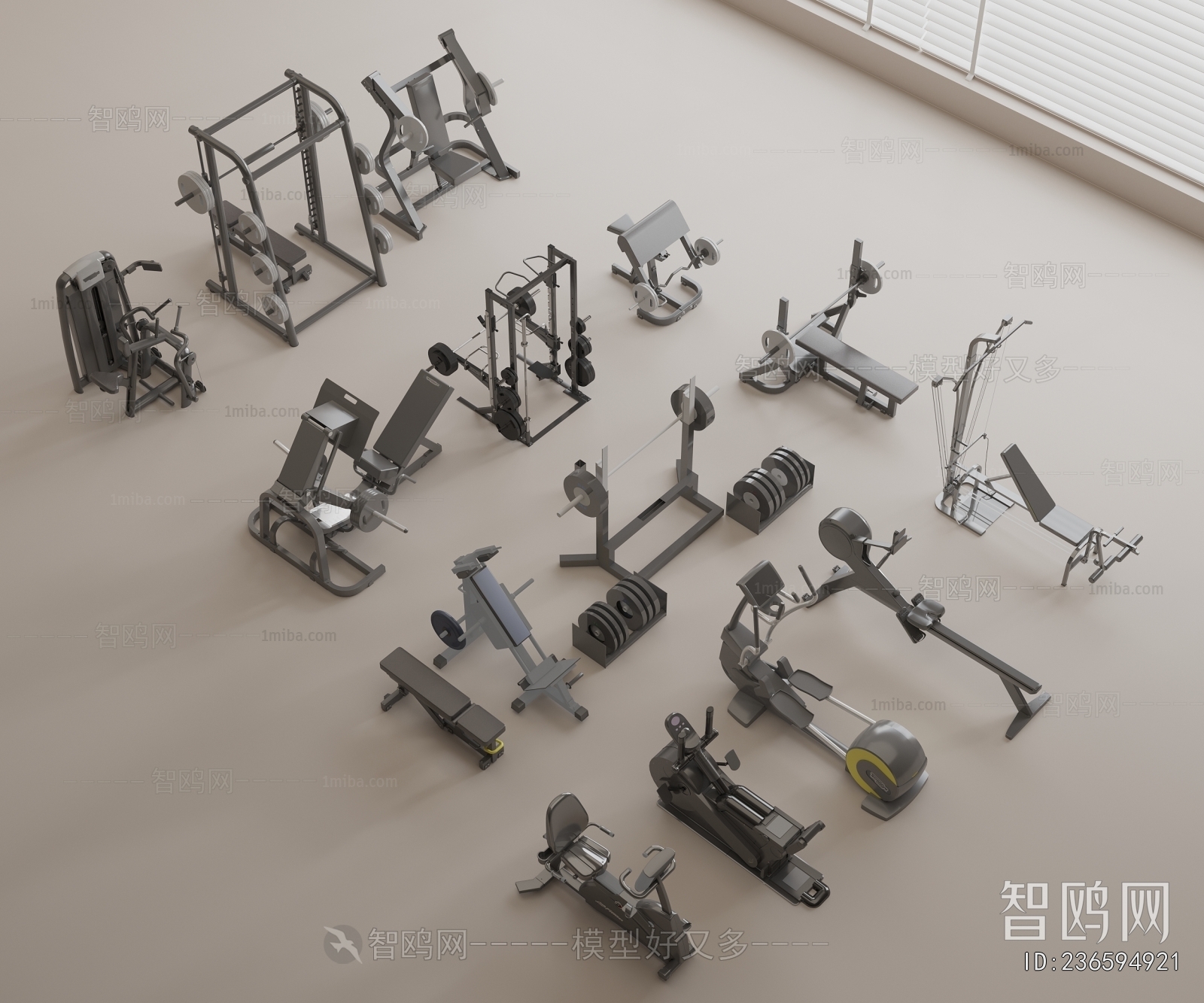 Modern Fitness Equipment