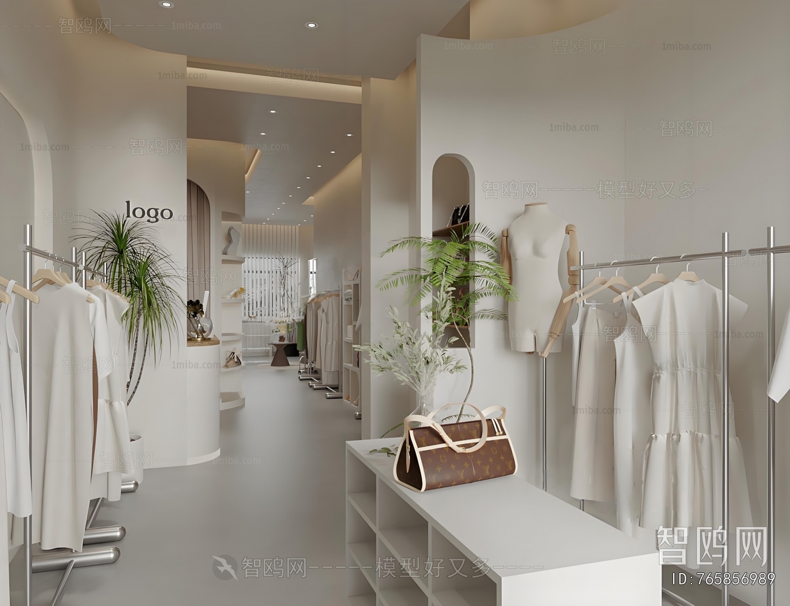 Modern Clothing Store