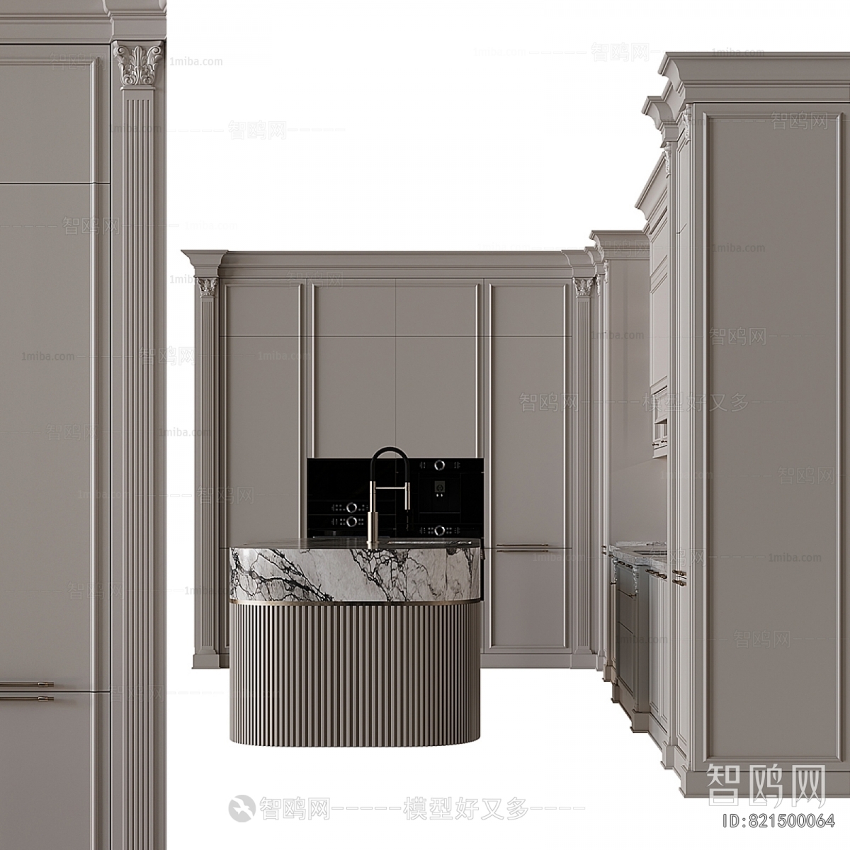 European Style Kitchen Cabinet