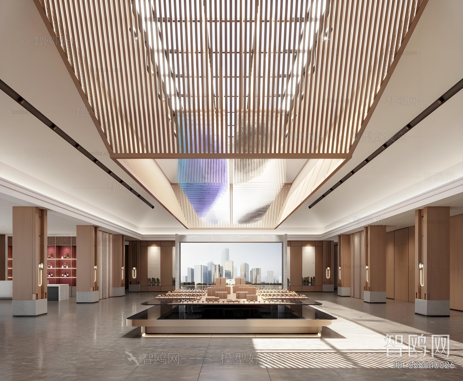 New Chinese Style Sand Table Area