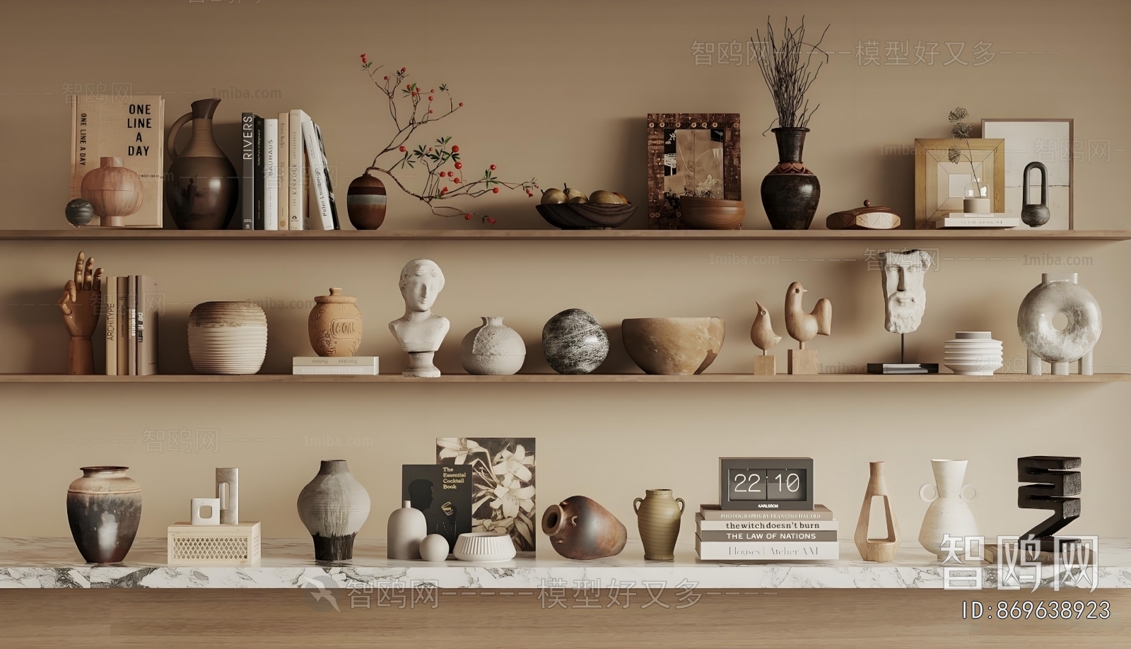 Wabi-sabi Style Decorative Set