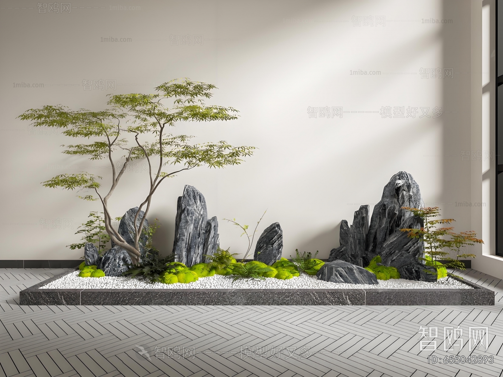 New Chinese Style Plant Landscaping