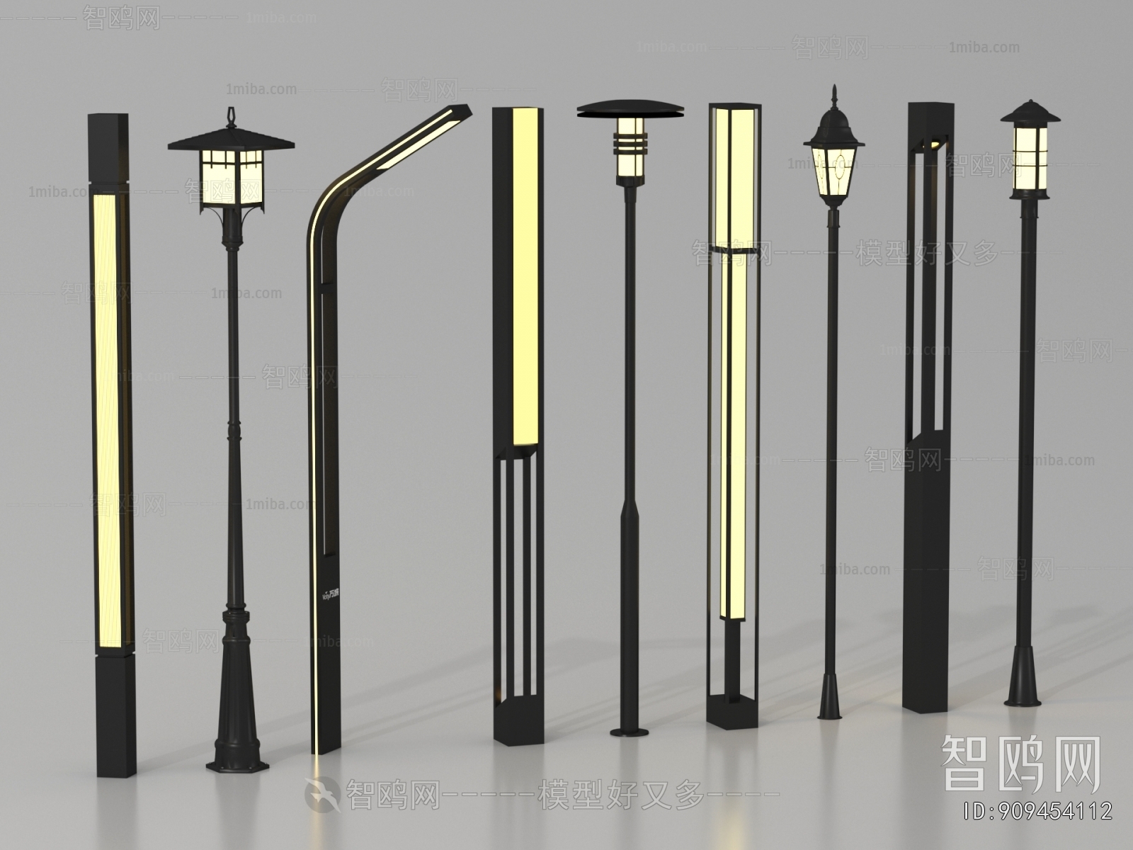 New Chinese Style Outdoor Light