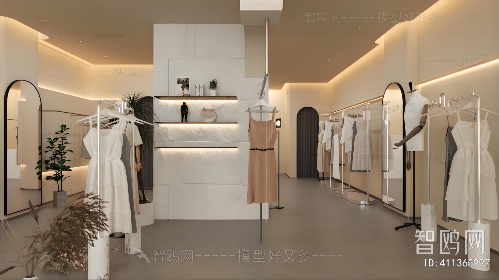 Modern Clothing Store