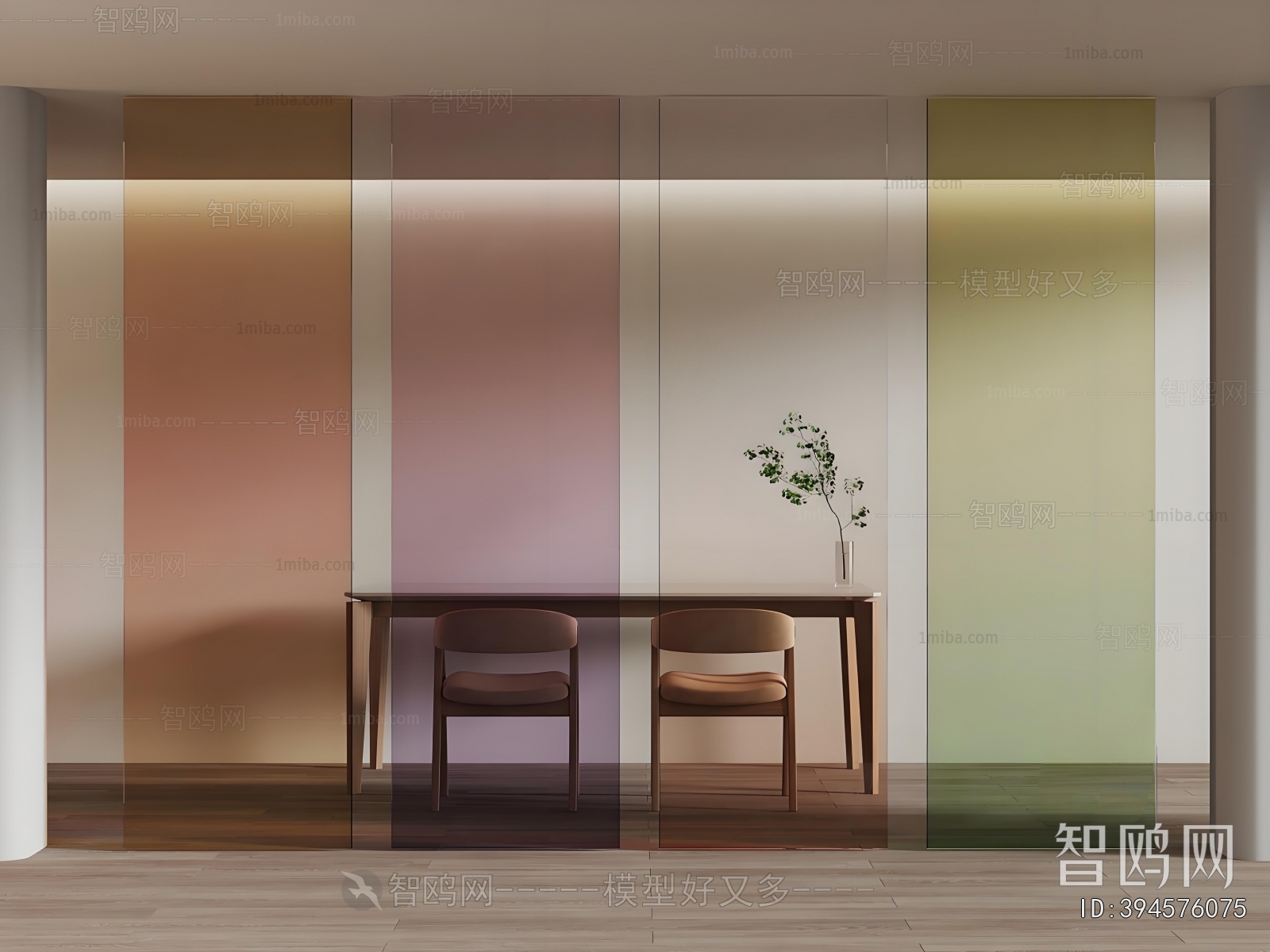 Modern Glass Screen Partition