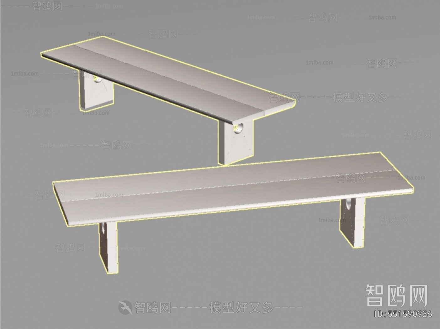 New Chinese Style Bench