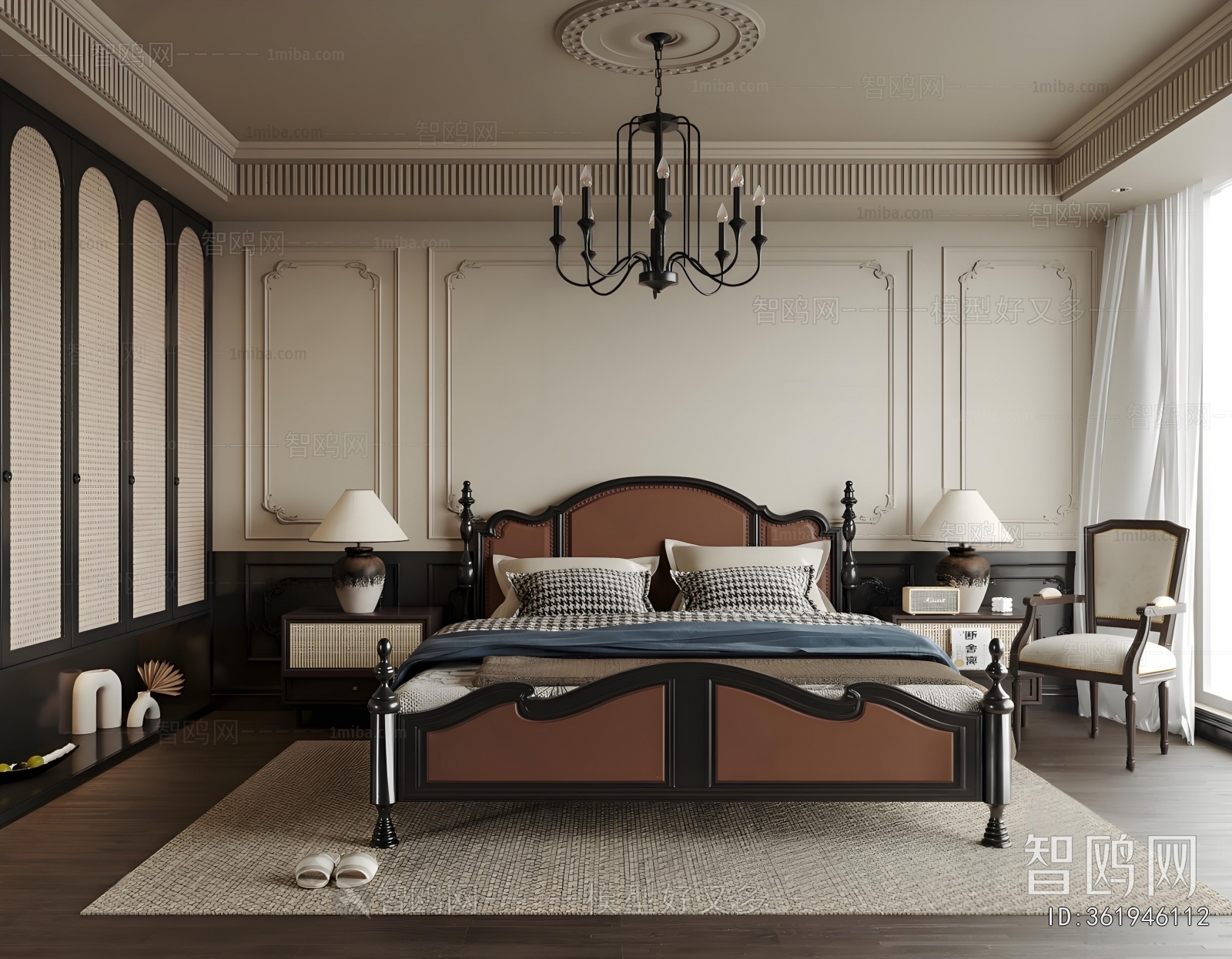 American Style Bedroom