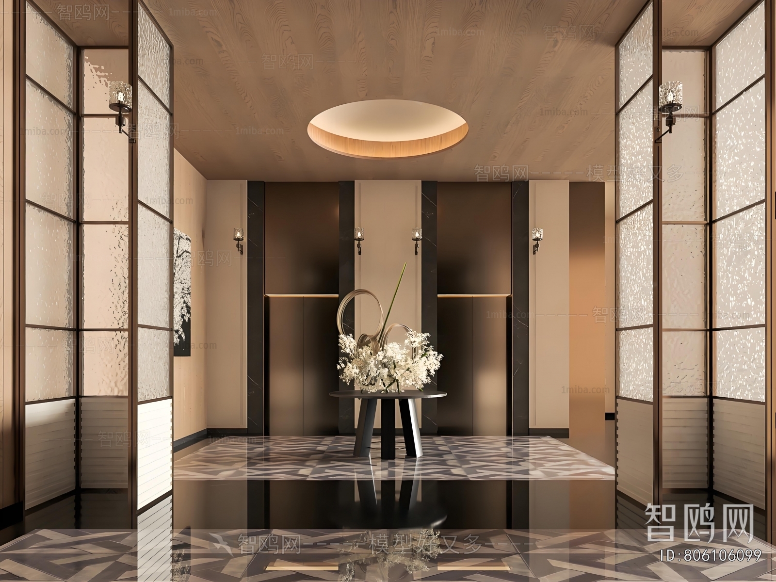 Modern Elevator Hall