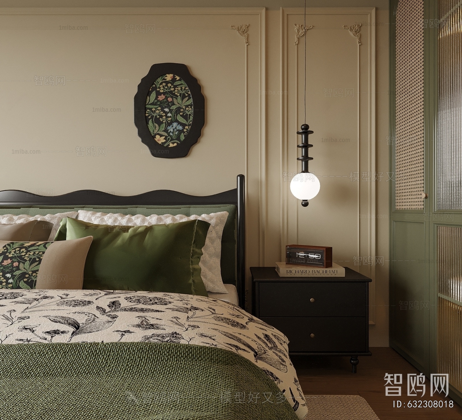 French Style Double Bed