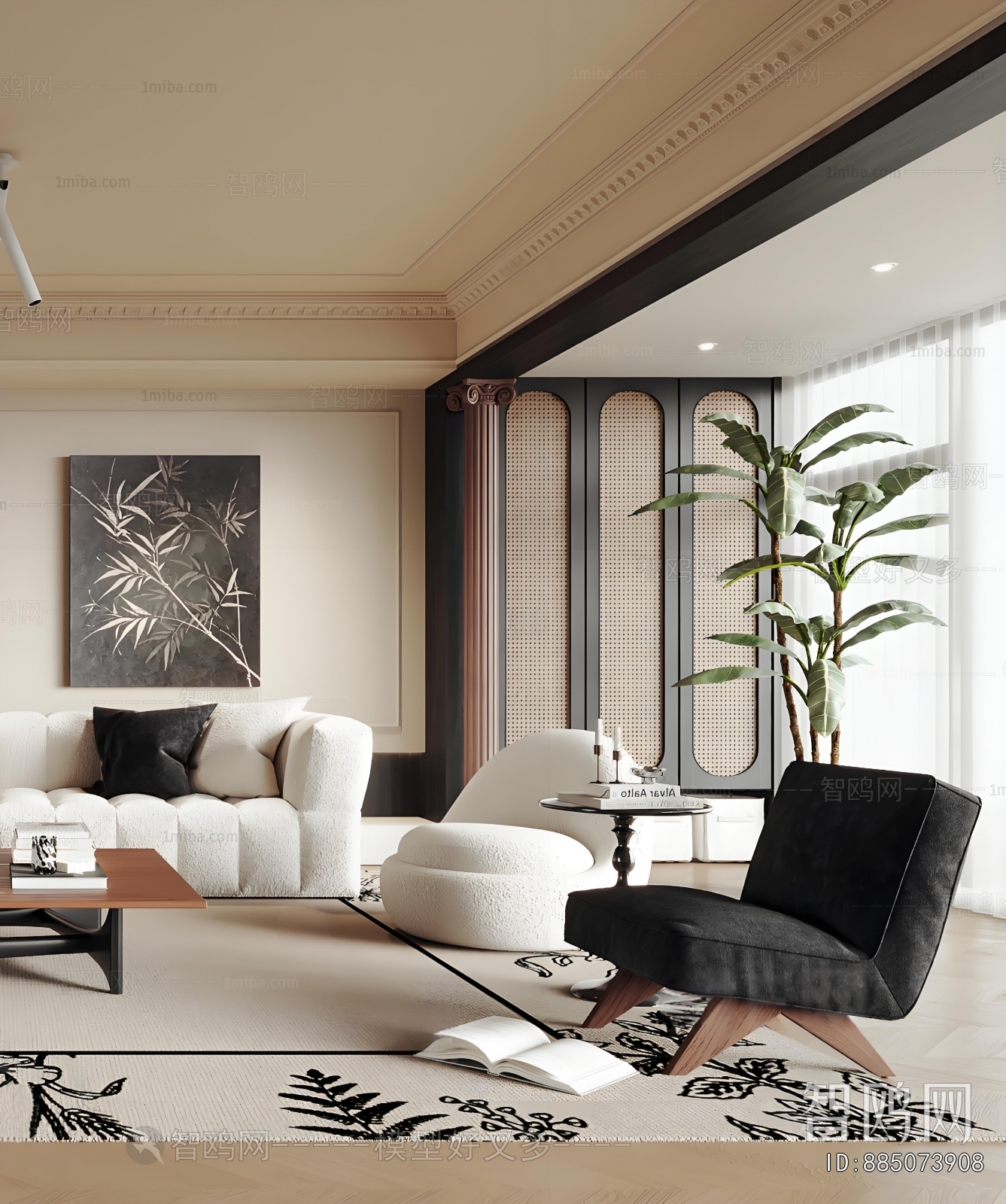 French Style A Living Room