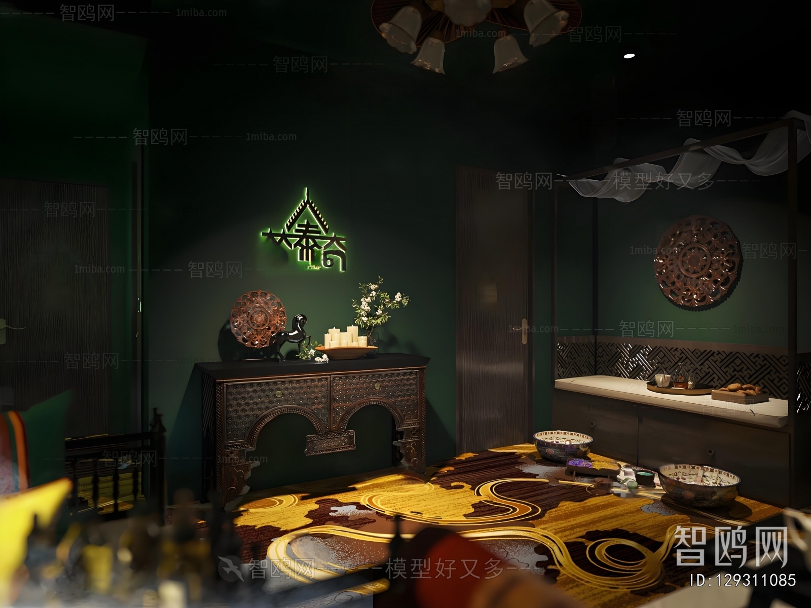 Southeast Asian Style SPA Foot Bath