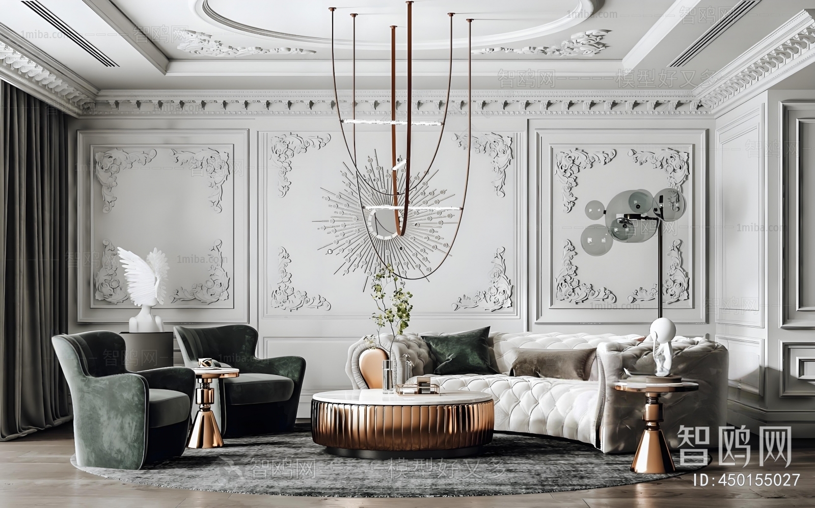 American Style A Living Room