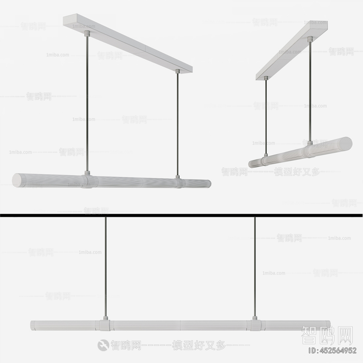 Modern Long Chandelier