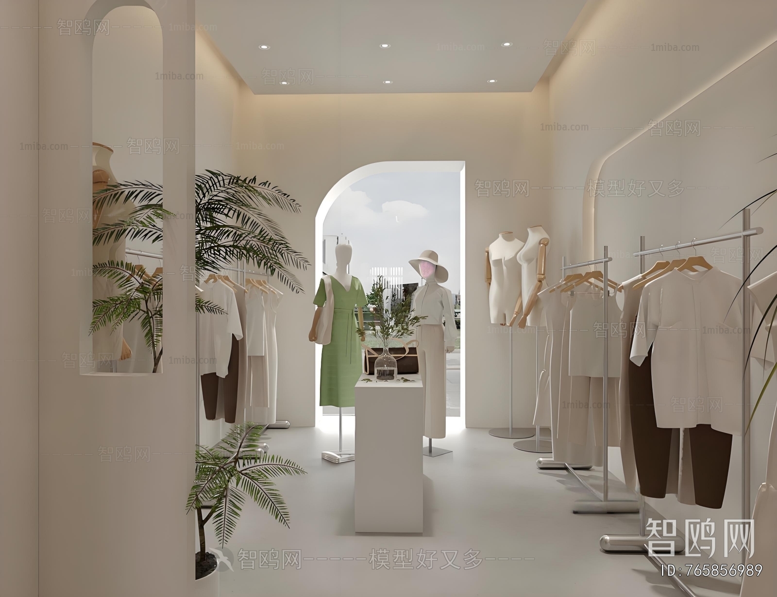 Modern Clothing Store