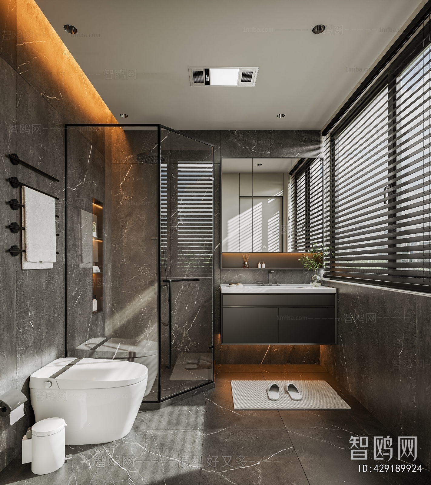 Modern Clothes Storage Area