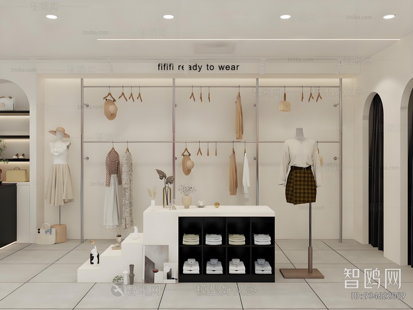 Modern Clothing Store