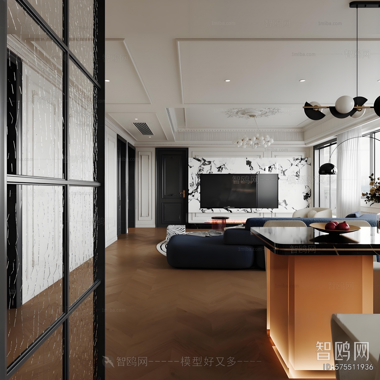 French Style A Living Room