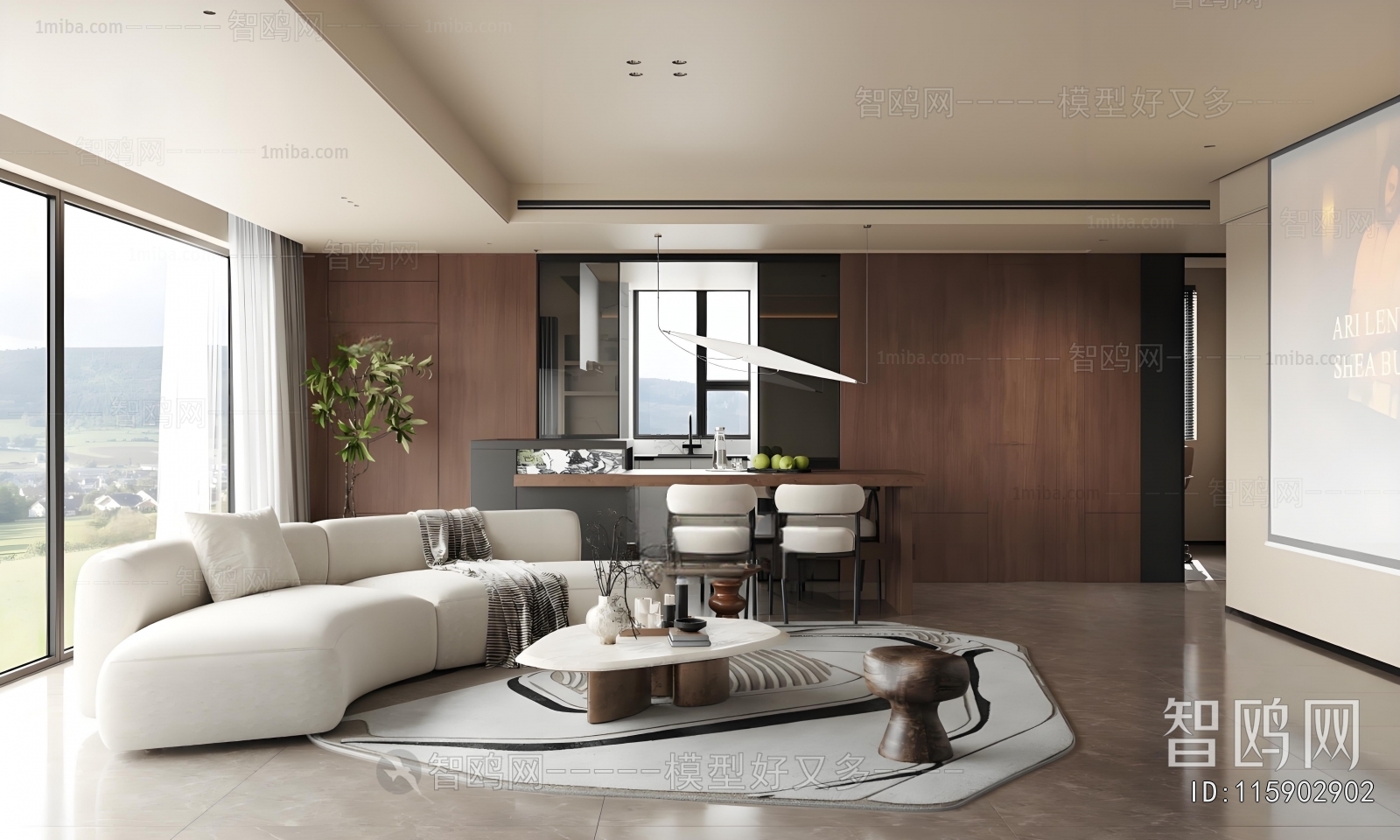 Modern A Living Room