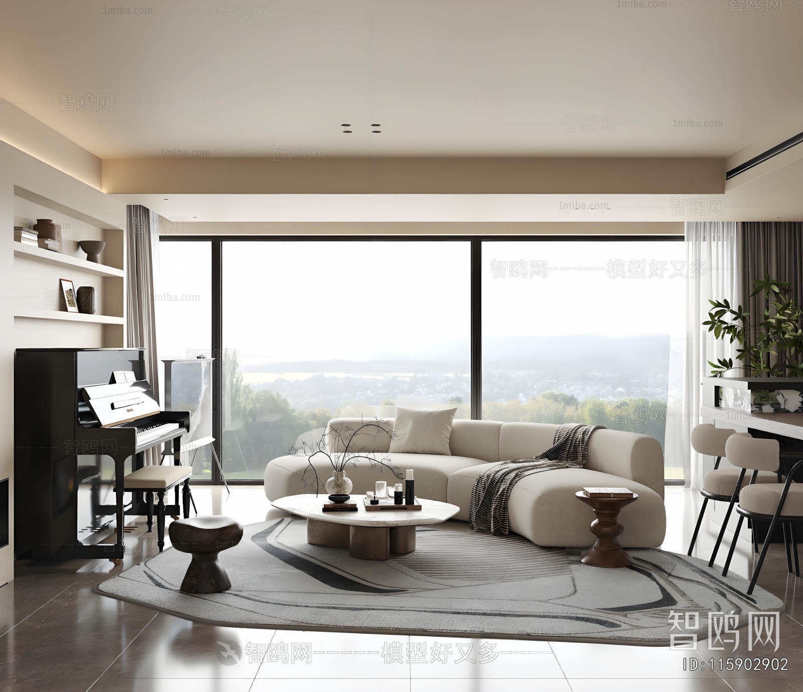 Modern A Living Room