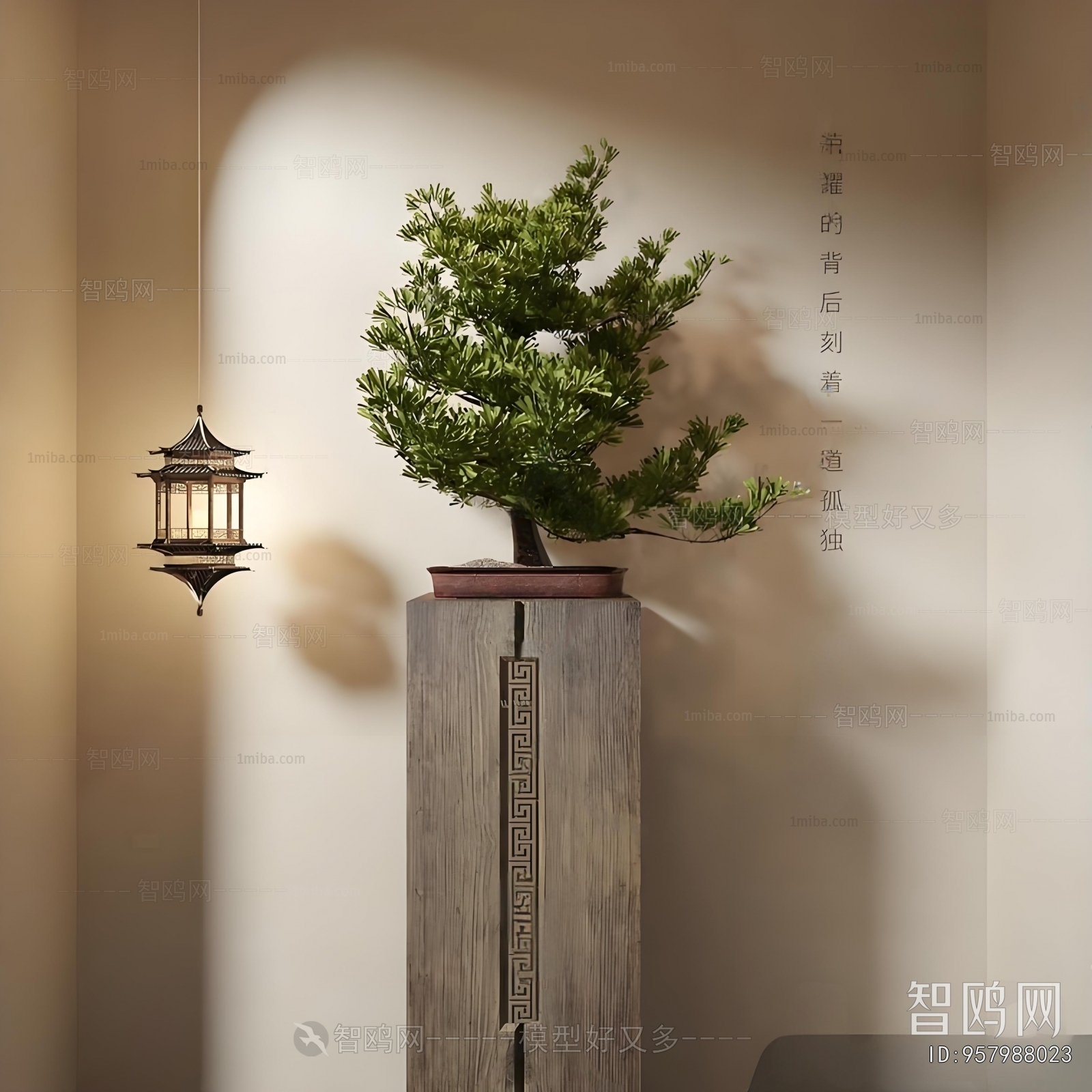 New Chinese Style Bonsai