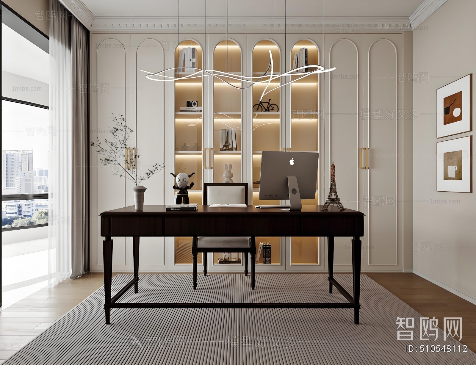 American Style Study Space