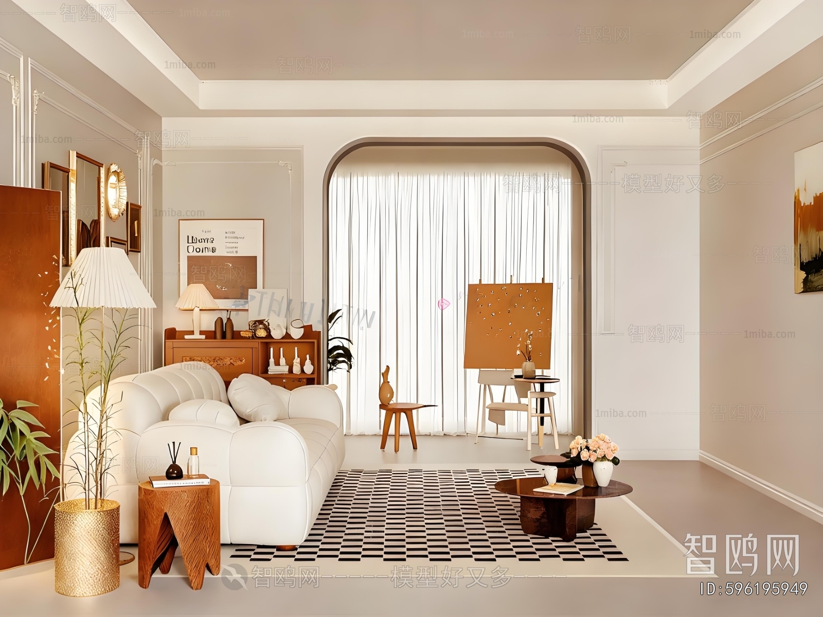 French Style A Living Room