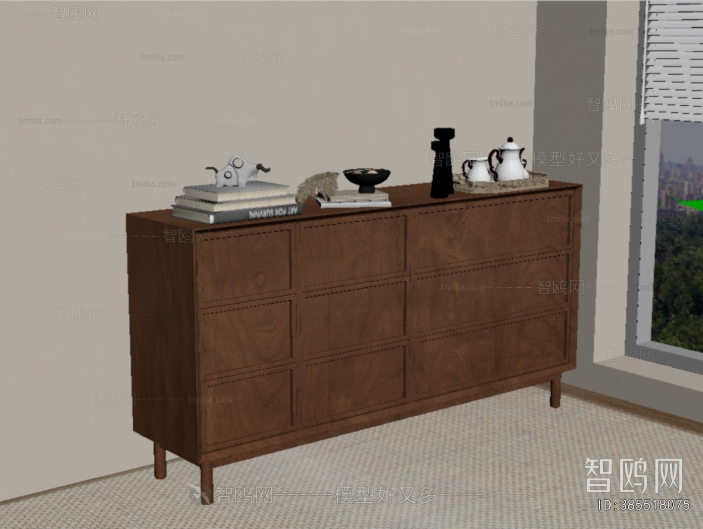 Modern Entrance Cabinet