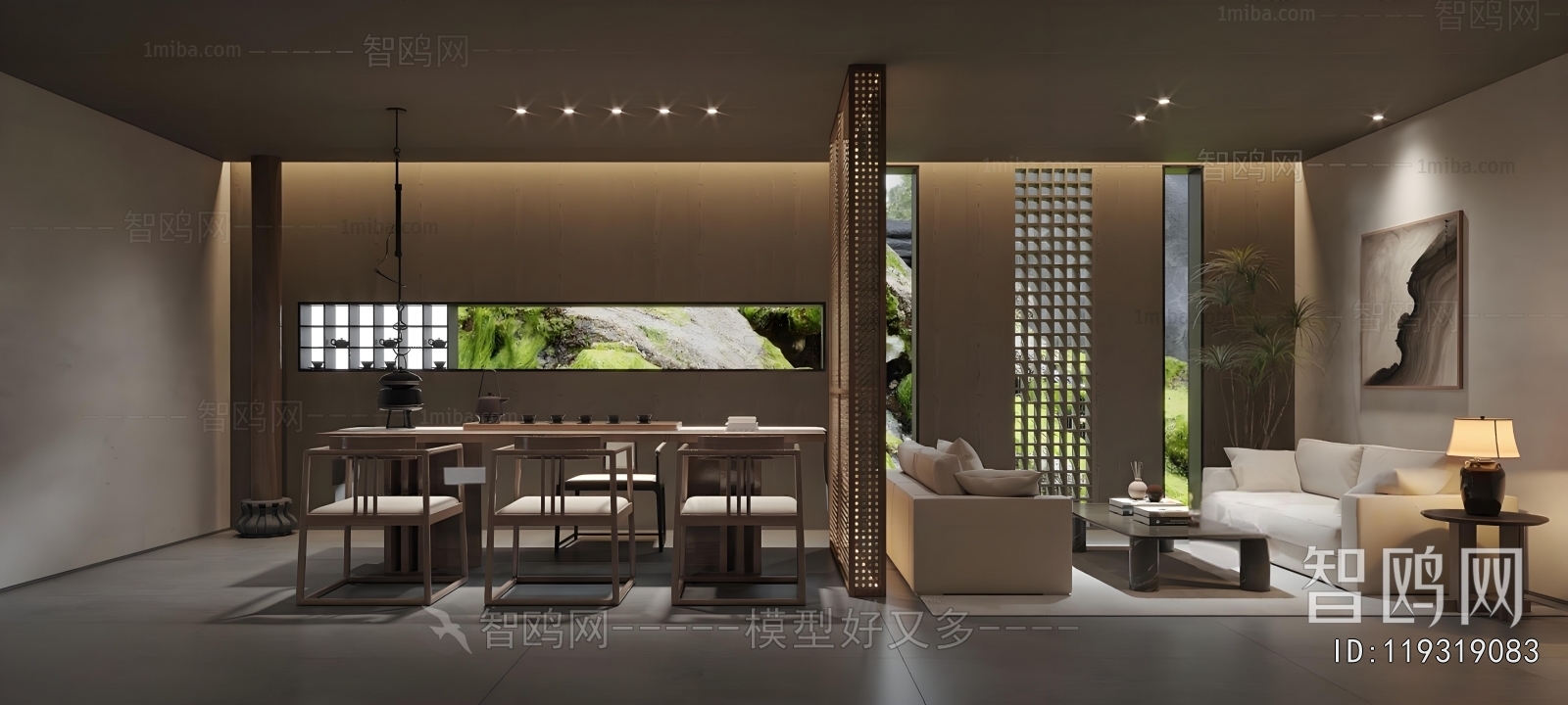 New Chinese Style Teahouse Tea House