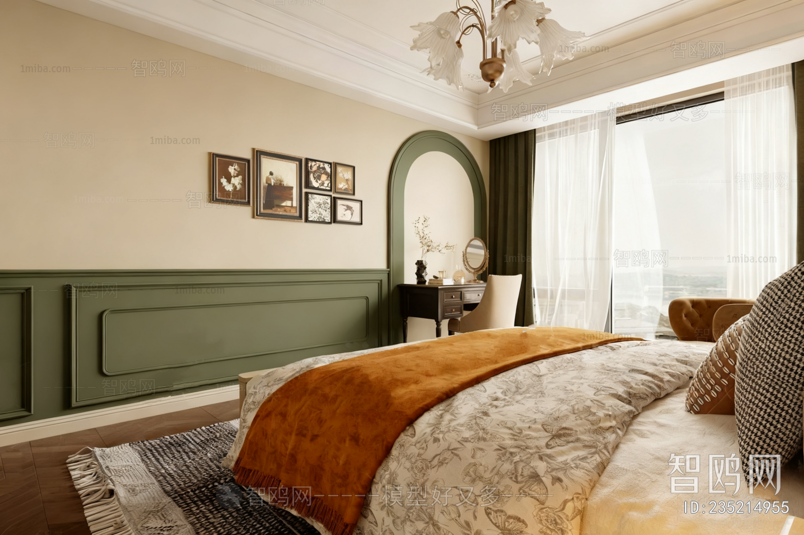 American Style Bedroom