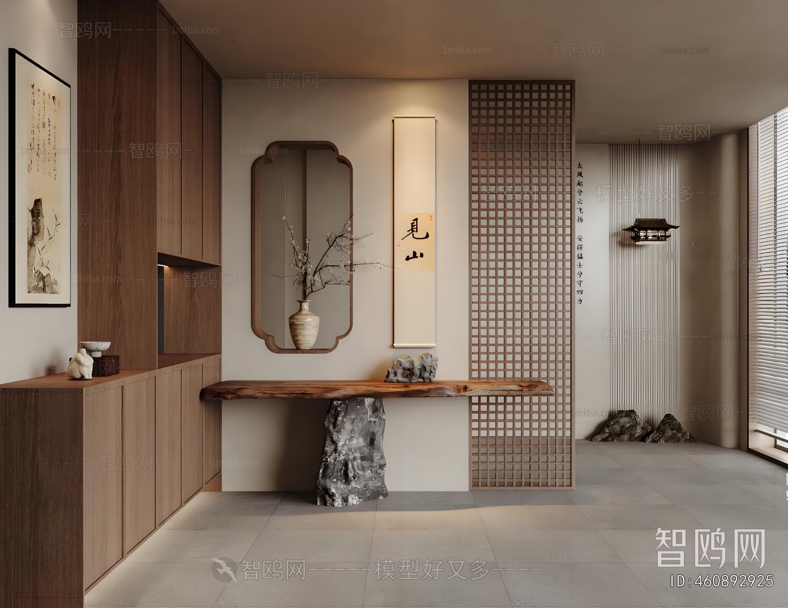 New Chinese Style Hallway