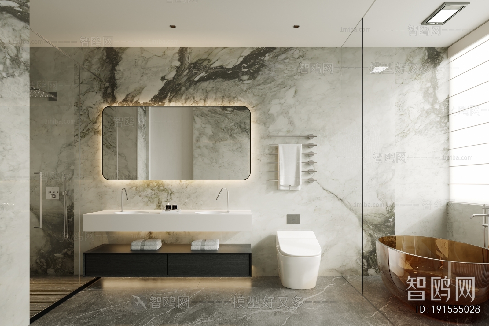 Modern Clothes Storage Area