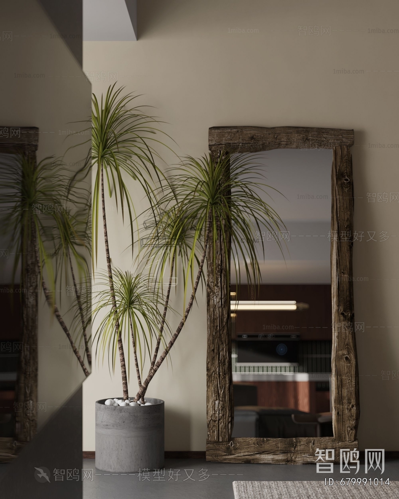 Wabi-sabi Style A Living Room